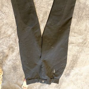 black womens riding trousers